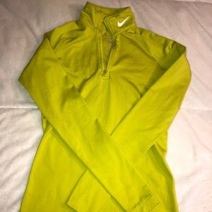 Nike size S neon green long sleeve top